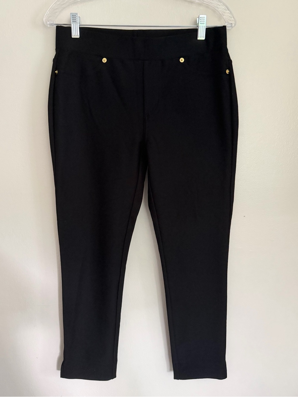 MICHAEL KORS Cropped Legging Pants - Women's Size Medium - Black